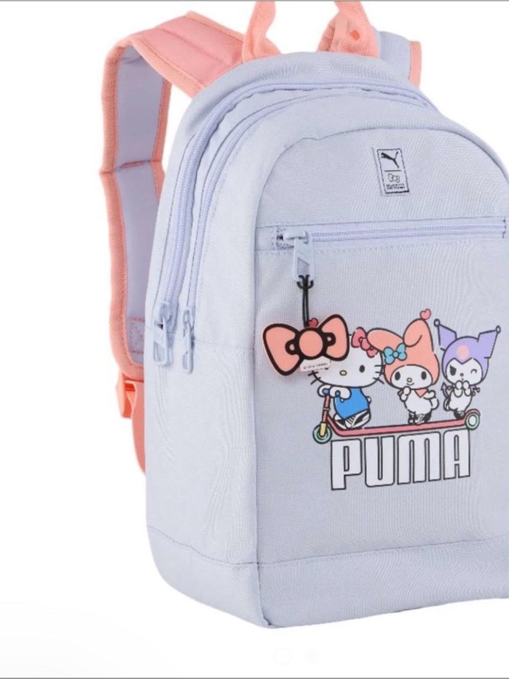 Puma Kids Lavender and Pink Character Backpack